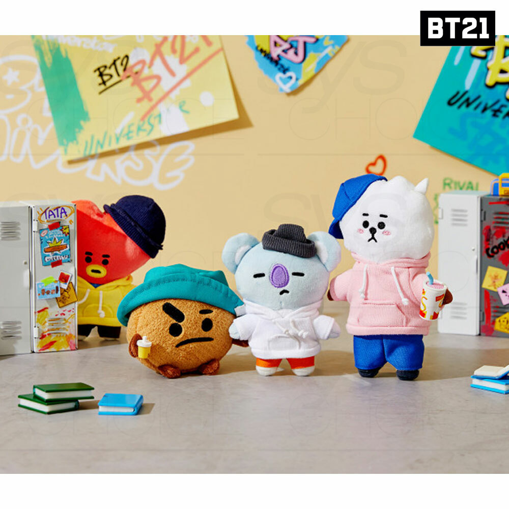 BTS BT21 Official Authentic Goods Bag charm Street Mood Ver +