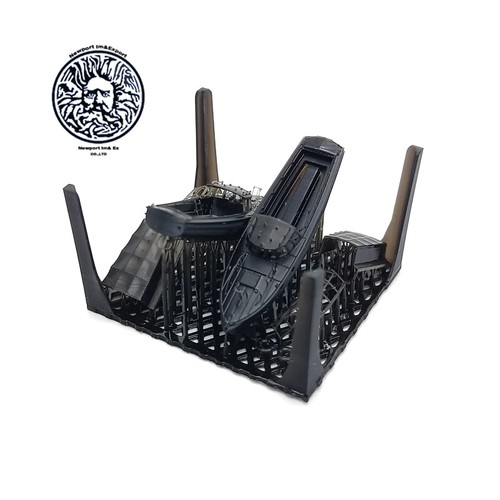 High-Precision 1:200/350/700 German Navy Bismarck Transport 3D Boat Model Kit - Picture 15 of 23