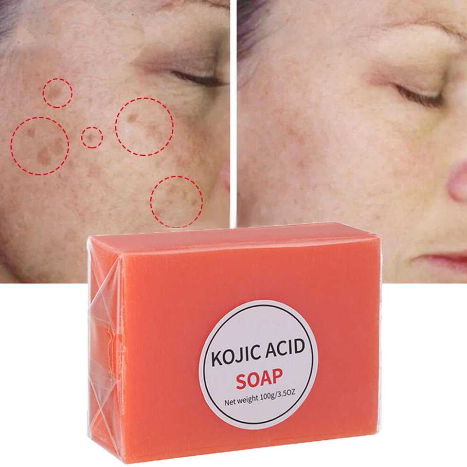 Original Kojic Acid Soap for Dark Spots Whitening, Skin Lightening Face