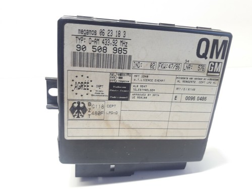 Opel Vectra B 1997 Sonstige Steuergeräte / Module 90508985 GUST22527