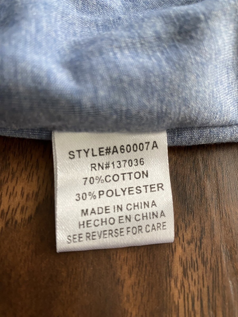 Altar'd State Pull On Chambray Fringe Shirts Size Small | eBay