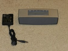 Bose SoundLink Mini Silver Wireless Bluetooth Portable Speaker System EXCELLENT