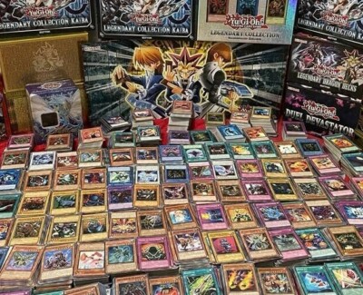 Yu-Gi-Oh Karten Sammlung Auswahl  10 - 1000 Karten mit Holo Glitzer Deutsch  