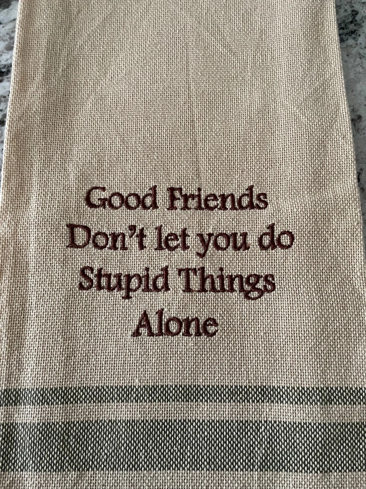 Park Designs Good Friends Dishtowel New - Изображение 2 из 3