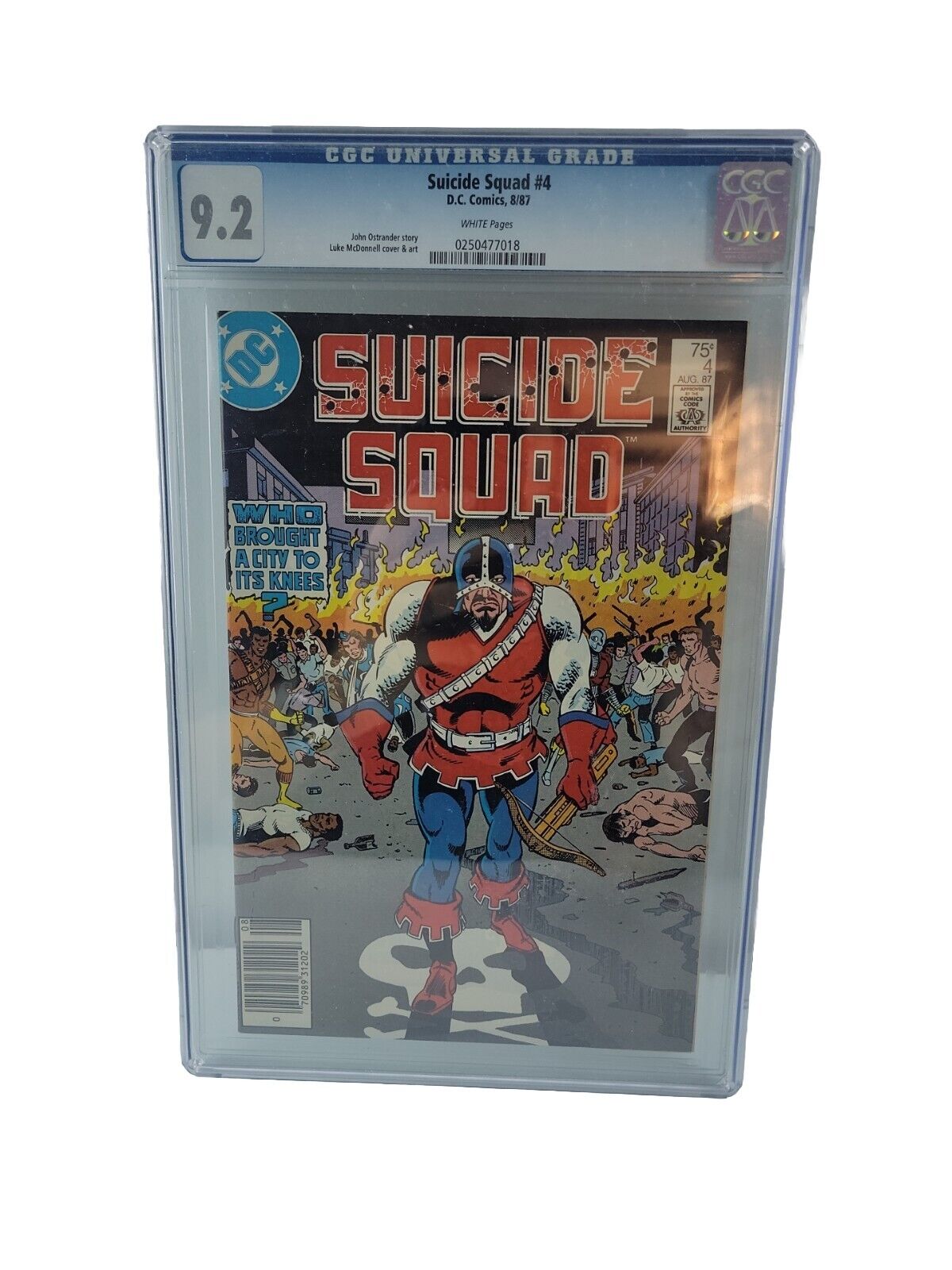 Suicide Squad (1st Series) #4 - VF/NM - William Hell's Overture CGC 9.2