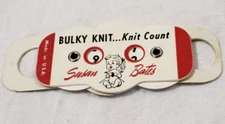 Vintage Susan Bates BULKY KNIT COUNT Row Counter Knitting Notion- preowned