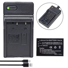 Battery +Charger For Digimaster V6 Two-ways Radio CREATIVE DiVi CAM 428 NP-60