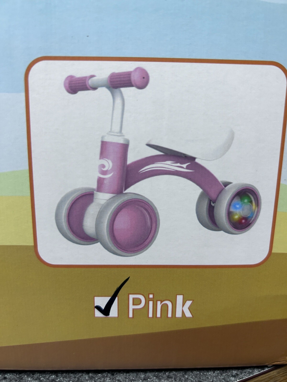 Baby Balance Bike for 1 Year Old Girls 1236 Month Toddler Pink Balance