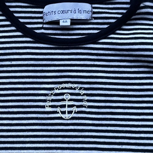 Shirts Lot of 2 Boys Toddler size 4 Blue Petits Coeurs A La Mer Art Class - Picture 11 of 12