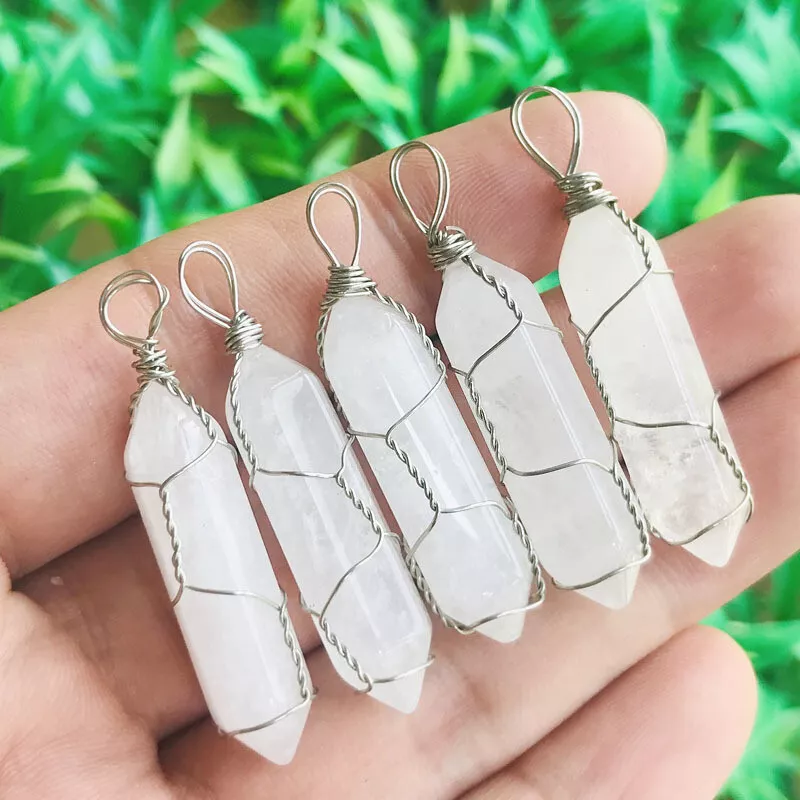 Necklace with rock sale