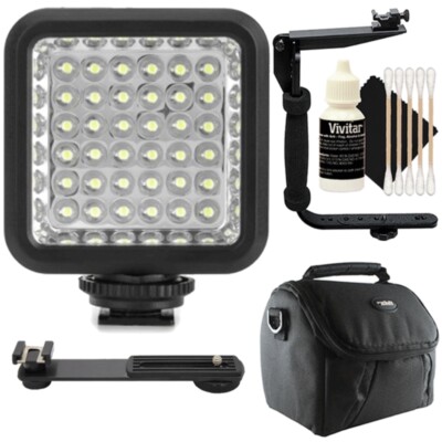 Vidpro Professional Photo and Video 36 LED Light with Accessory Kit
