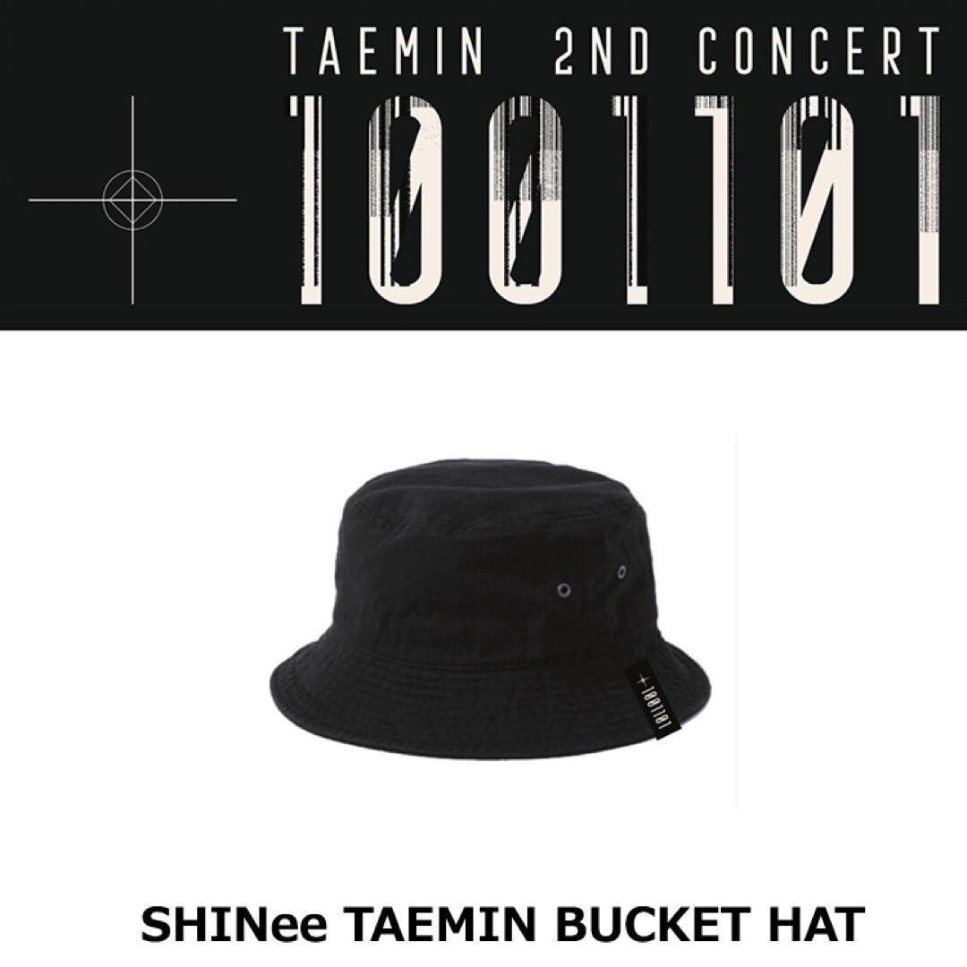 SHINee TAEMIN BUCKET HAT 2nd CONCERT OFFICIAL GOODS NEW | eBay