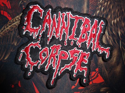 Death Metal Shape Patch Old Logo Gorguts Carcass Six Feet Under Immolation