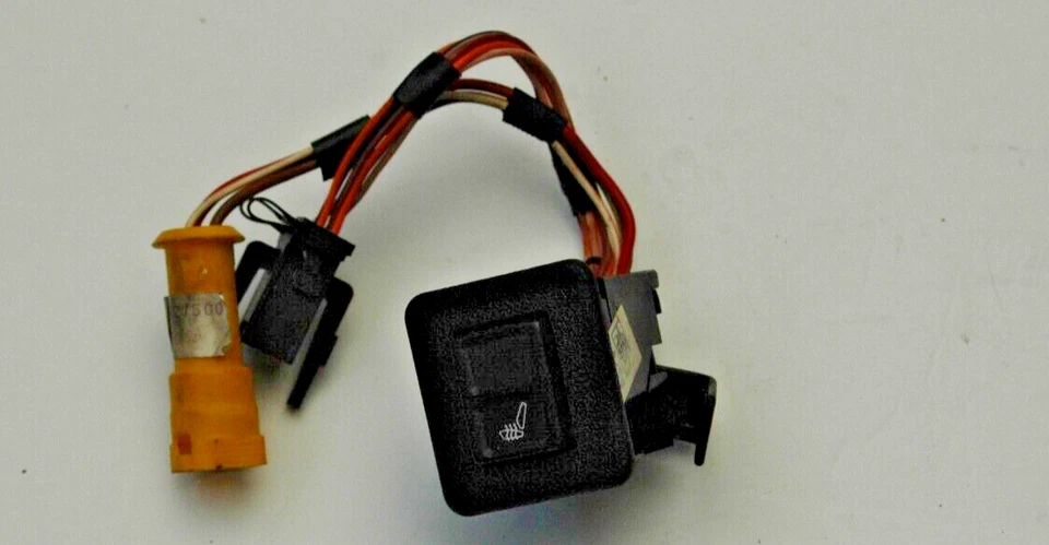 1988-1992 Jaguar XJ6/VDP XJ12 interruptor aquecedor de assento esquerdo fabricante de equipamento original DBC4279 - Imagem 2 de 4