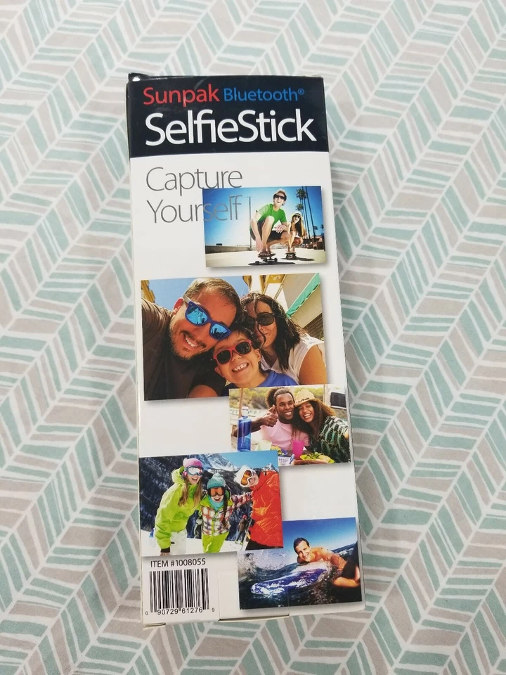 Sunpak自拍杆蓝牙快门释放软袋适用于GoPro或手机 — 第 3/4 张图片