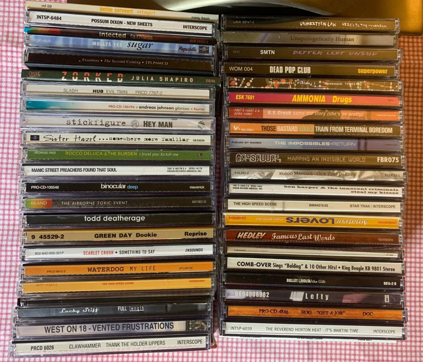 47 Pop/Punk/Alt CDs [19 PROMO singles] days away, US Crush, green day ...