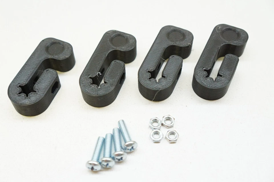 V2 HD IKEA Detolf Clips de Estante - Añadir Estantes / Cambiar Altura de Estante (Paquete de 4-24) Foto 4 de 4