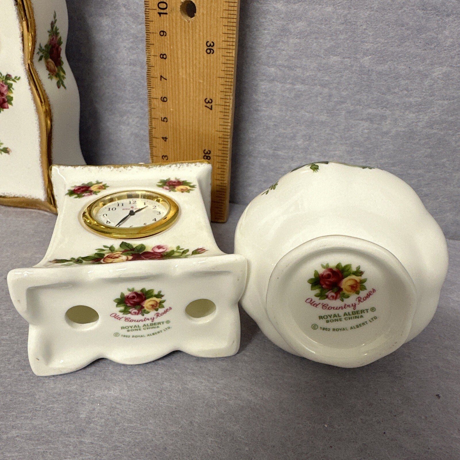 Royal Albert Old Country Roses Bone China Ornaments Job Lot Of 7 t1948