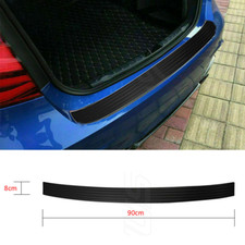 90cm Car Rear Bumper Sill Protector Plate Rubber Cover Guard Pad Moulding Trim 90cm Car Rear Bumper Sill Protector Plate Rubber Cover Guard Pad Moulding Trim