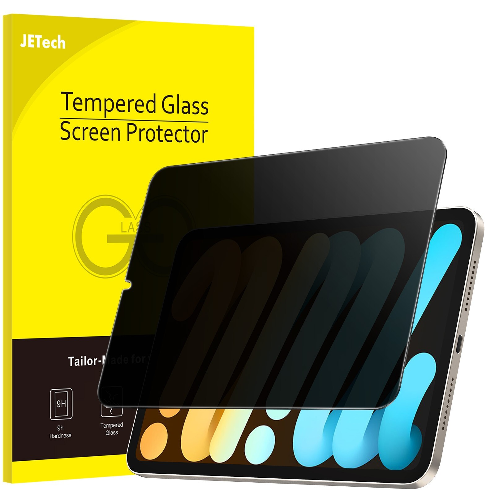 Premium Tempered Glass Screen Protector for iPad mini 6 & 2024 A17 Pro Model – Anti-Scratch & HD Clarity-image