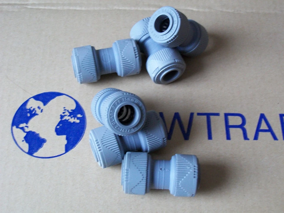 the ideal replacement Hep2O / Polyplumb 15mm Straight Coupler - PB015 Plastic