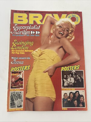 BRAVO Nr. 23 /1980 Bob Marley, Bruce Lee, Helmut Berger, Eike Immel, Suzi Quatro