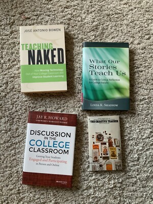 Lot Of 4 Education Book Lot - For Teachers And Educational Faculty