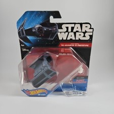 👍Star Wars Hot Wheels 2014 Darth Vader's Tie Advanced X1 Prototype Starship
