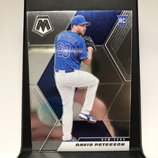 2021 Mosaic Base Rookies RC #256 David Peterson - New York Mets