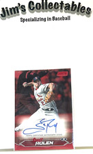 2024 Topps Stadium Club - SCOTT ROLEN HOF  SCBA-SR- Red FOIL Auto #’d to /50