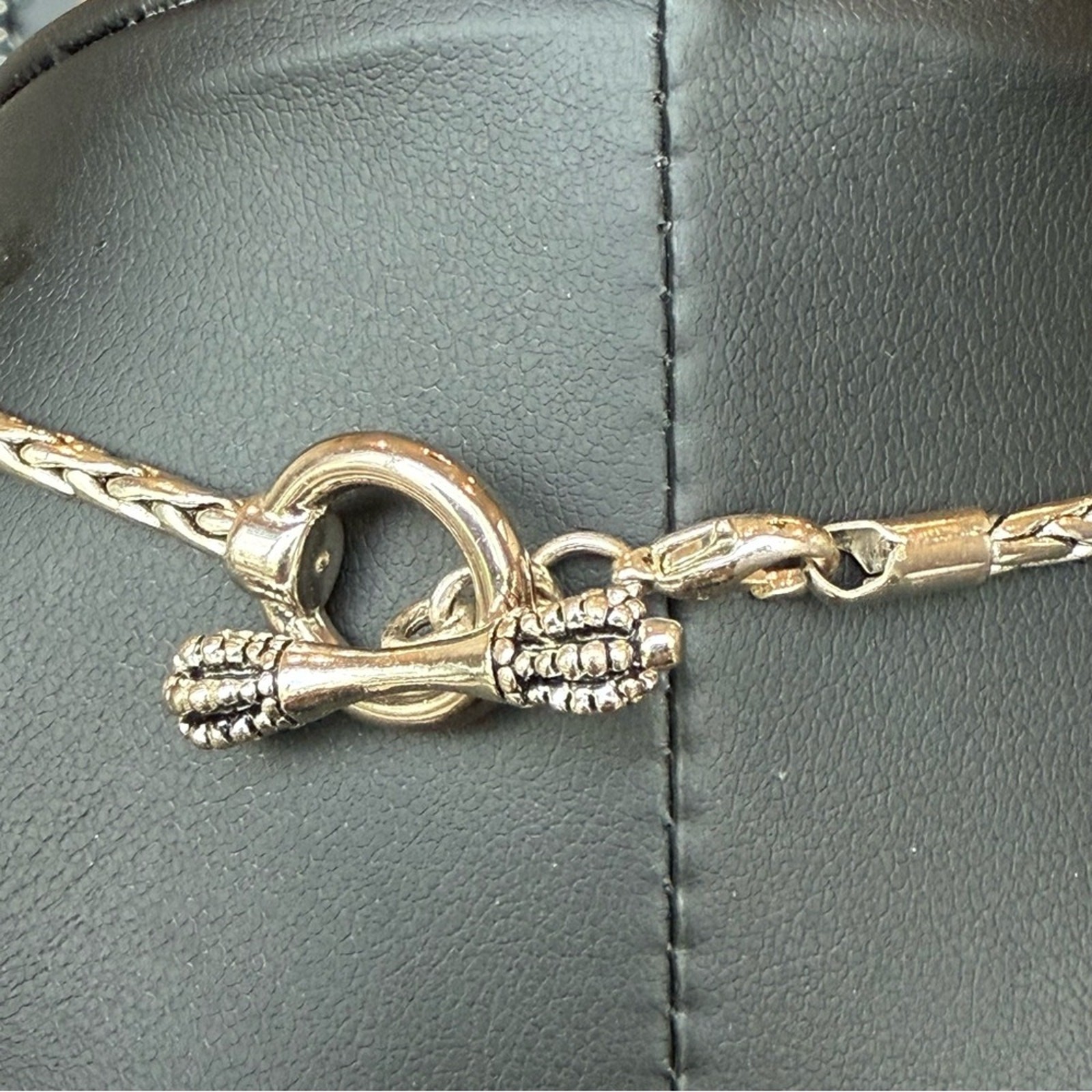 DaVinci Jewelry Initial E Monogrammed Pendant Nec… - image 4