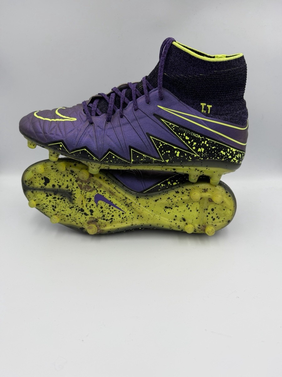 Nike Hypervenom Phantom 2 Football Soccer Cleats Purple ACC Elite