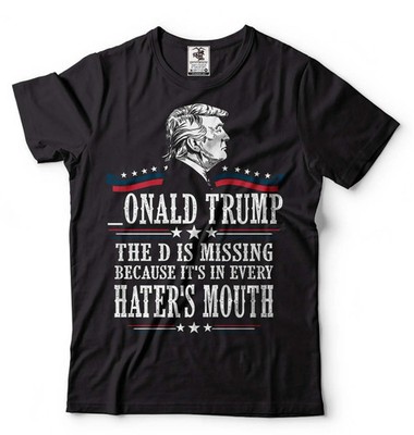 T-shirt Humoristique Donald Trump - Message Drôle/politique - Coton - Fait Main Aux USA - Taille Standard