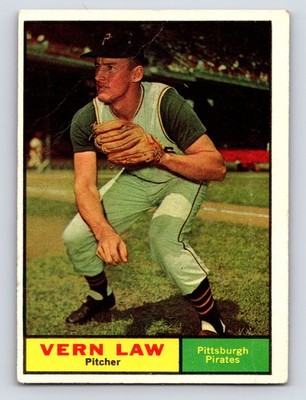 1961 Topps #400 Vern Law