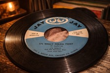 Li’l Wally Polka Twist 45 RPM Jay Jay 254 Chicago Polka Record