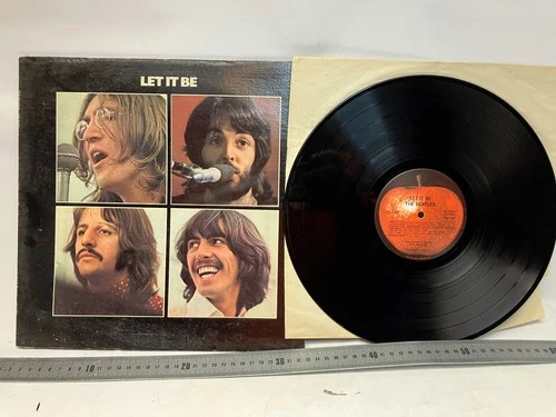 The Beatles - Let It Be LP 1970 Apple AR 34001 vg+ free shipping