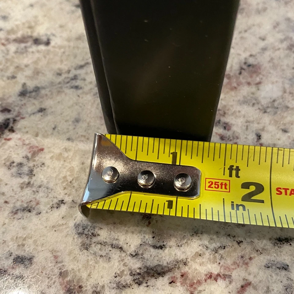 Auténticos Pendientes Chanel Grandes Negros Vacíos Caja de Regalo 10"x8"x1.25" ¡Envío Rápido! Foto 4 de 4