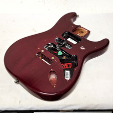 2007 Fender American Select Stratocaster Body Crimson Mahogany Strat USA Guitar