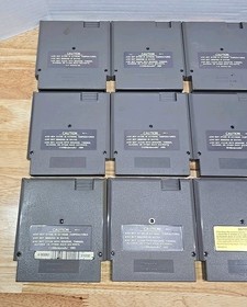 12 Nintendo NES Game Lot Popeye Metal Gear Kid Niki Zanac Donkey Kong Jackal