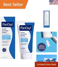 Hydrating Antimicrobial Acne Wash with 4 Benzoyl Peroxide, 6oz - Gentle Formula