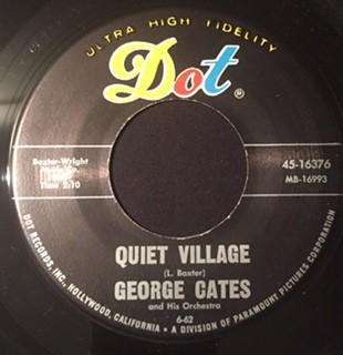George Cates And His Orchestra - The Third Man Theme/Quiet Village (7'', Single)
