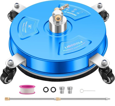 #ad Cleaner Washer Surface 14 Inch Blue Stainless Steel PWS14B Pressure Wheels Patio $104.99