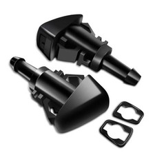 2 PCS Front Windshield Washer Nozzles, Washer Spray Jet Kit Fit for 2 Piece