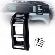 L663 Side Roof Rack Access Ladder For 2020-2024 Land Rover Defender 90 110