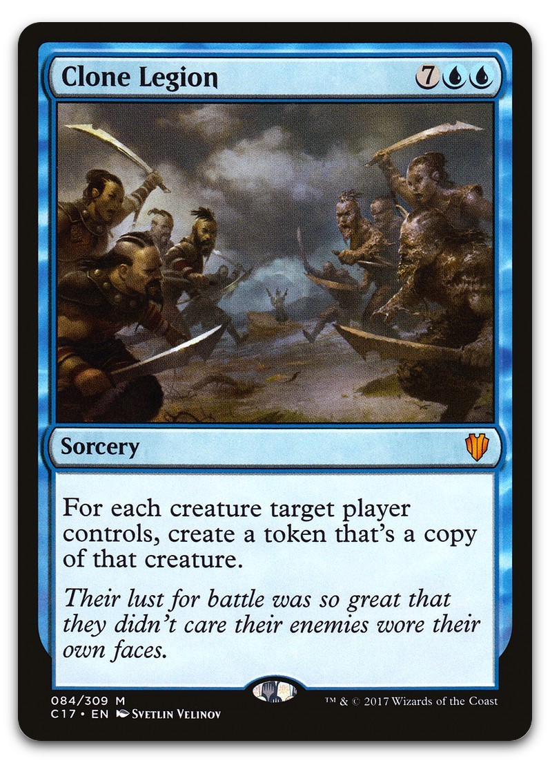 Clone Legion #84 (NM) Commander 2017 C17 Magic MTG