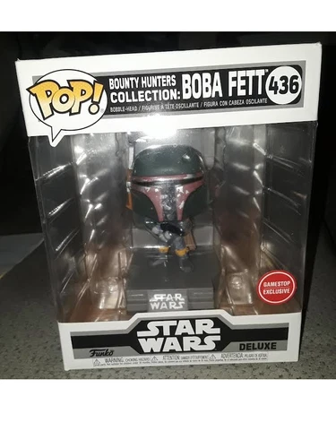 Funko Pop Deluxe! Star Wars #436 Boba Fett (Gamestop Exclusive)