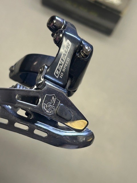 Dérailleur Avant Campagnolo Centaur 10 Vitesses Vintage - Pour Vélo De Route/course