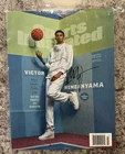 Victor Wembanyama Boulogne Levallois Autographed Sports Illustrated 3/1/23 IP
