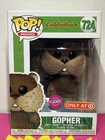 Funko POP Movies ~ CADDYSHACK GOPHER #724 [Flocked] ~ Target Exclusive New