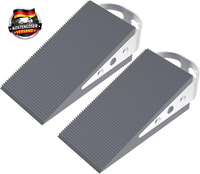 Flora Guard 2Er Pack TüRkeil Gummi Stapelbar Hochleistungs TüRstopper, Kratzfest